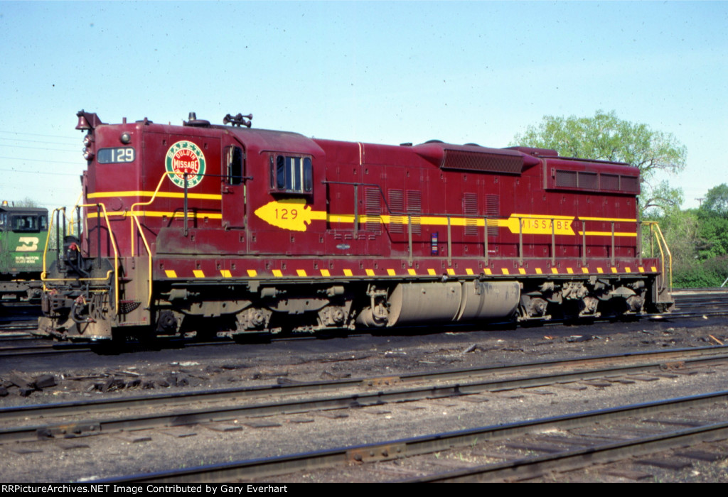 DMIR SD9 #129 - Duluth, MIssabe & Iron Range